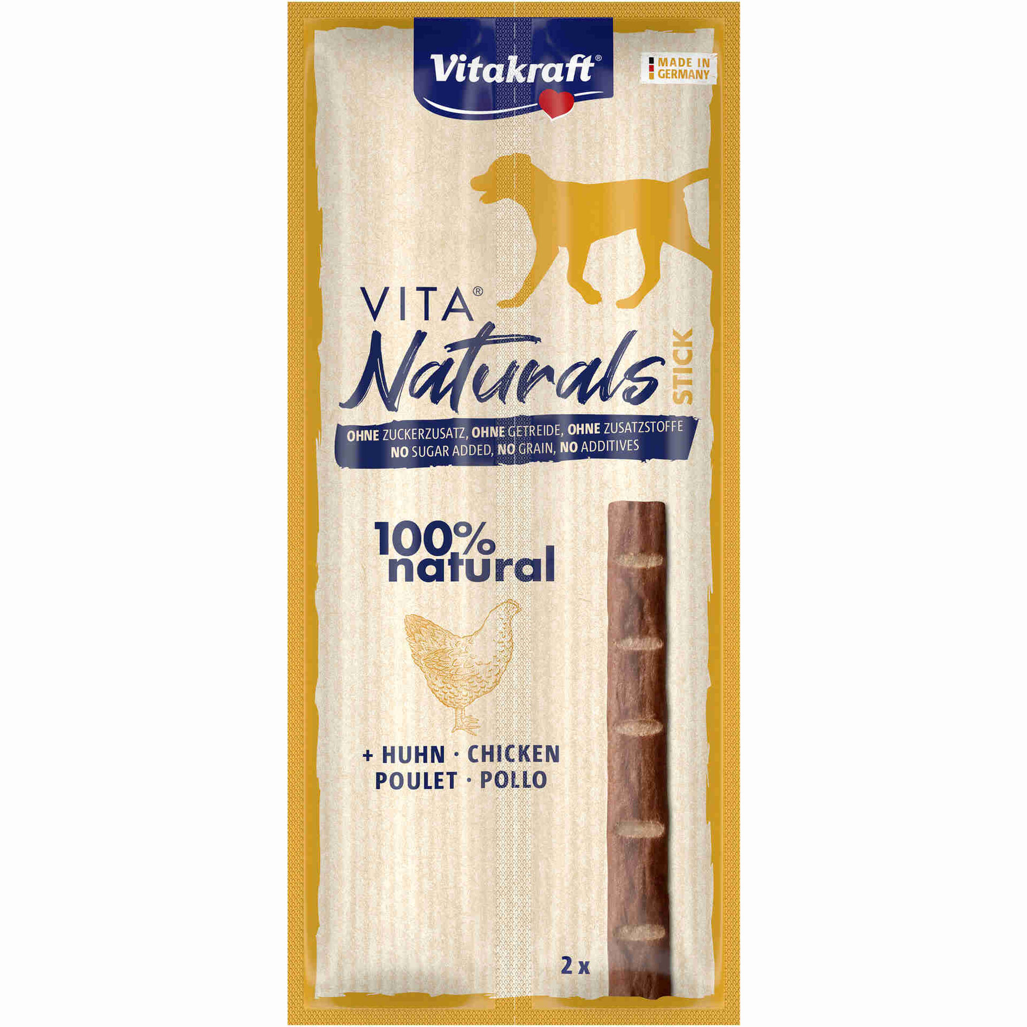 Snack para Cão Vita Naturals Stick Frango