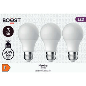 Lâmpada LED Standard E27 4000K 60W Lâmpada LED Standard E27 4000K 60W