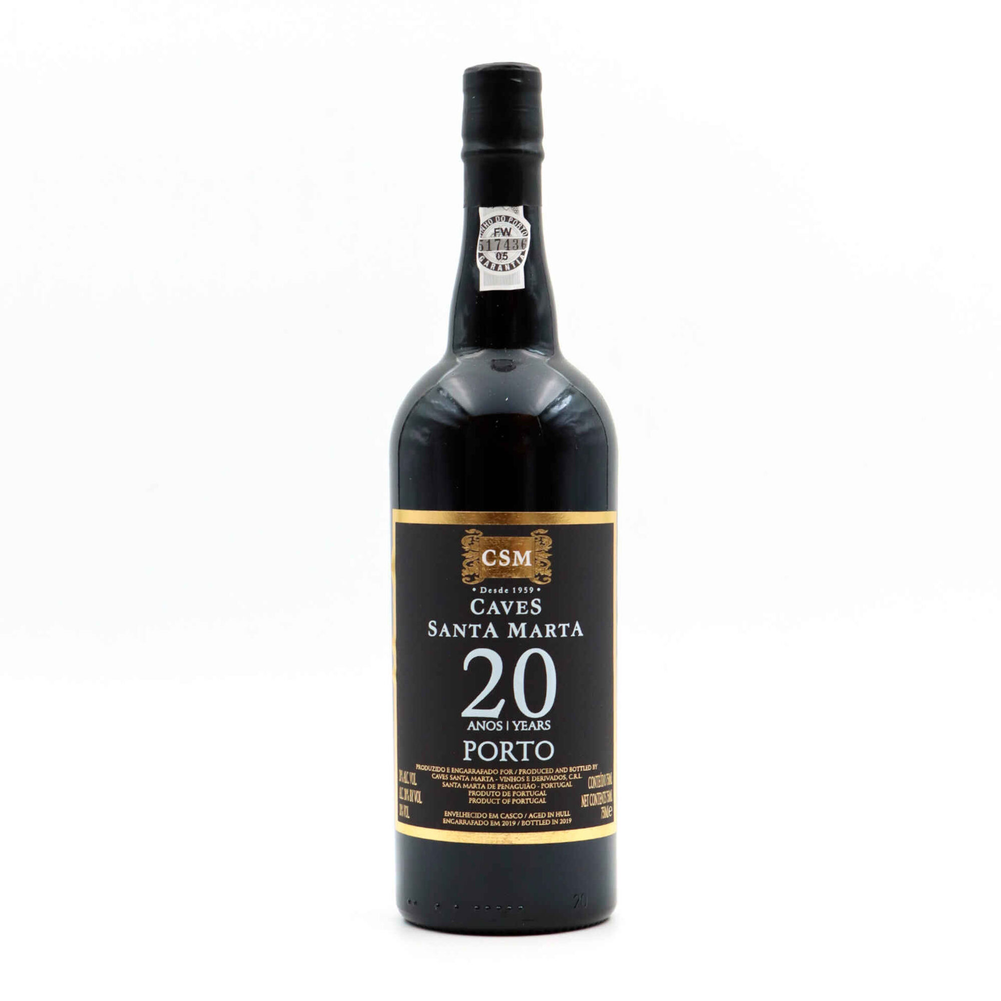 Caves Santa Marta 20 Anos Vinho do Porto