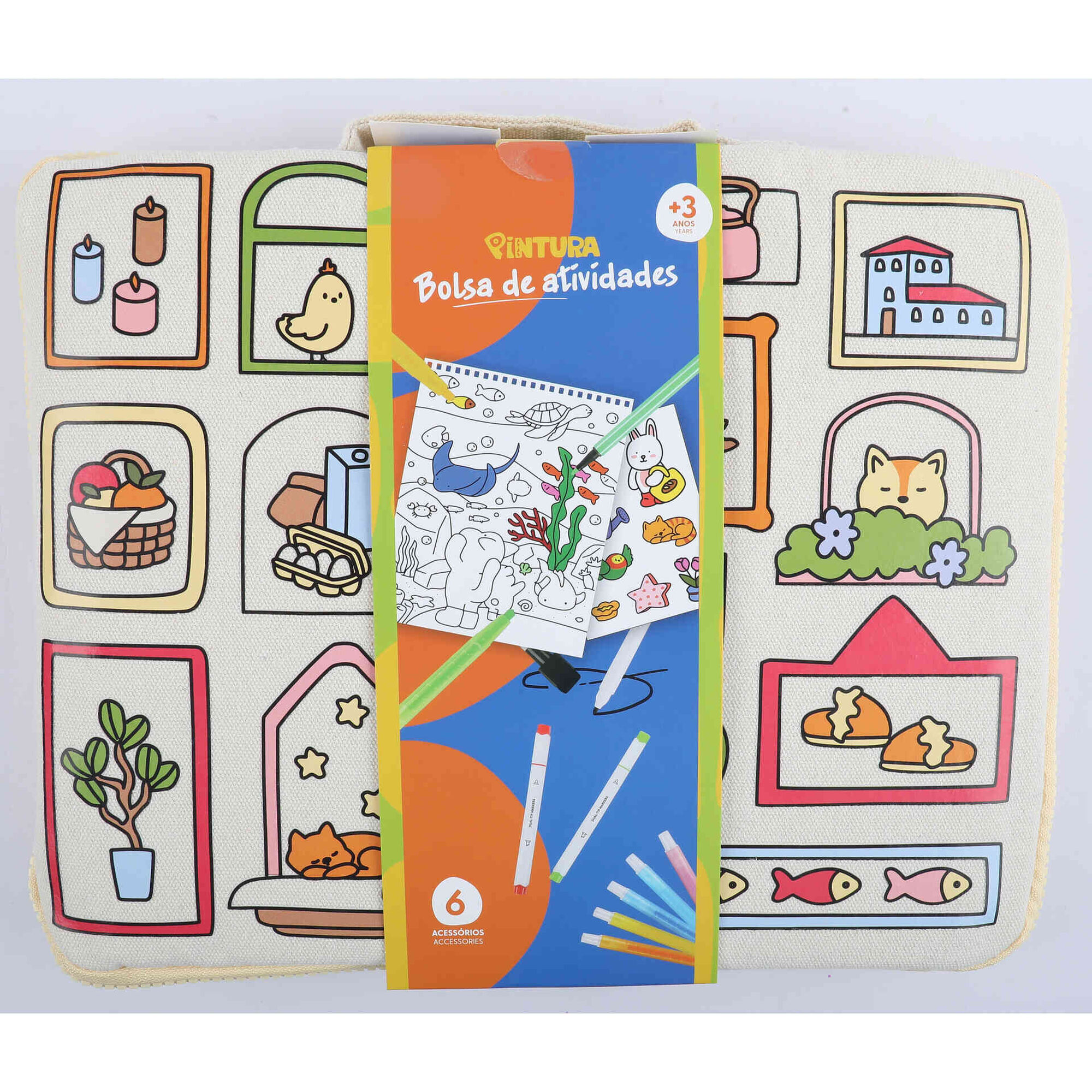 Bolsa de Atividades para Colorir