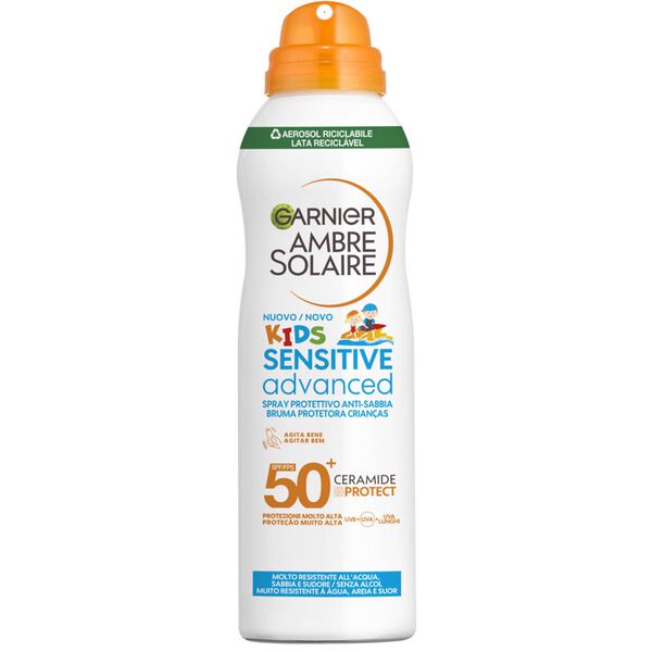 Protetor Solar Bruma Sensitive Advanced Kids FPS 50+ Garnier Ambre Solaire