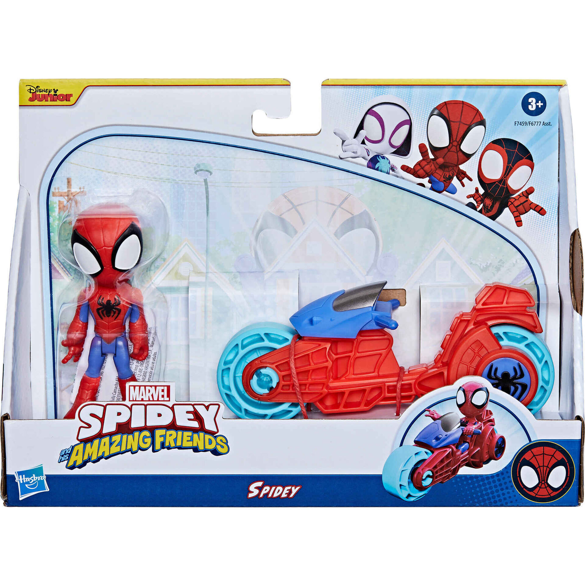 Marvel - Figura com Moto Spidey (v&aacute;rios modelos)