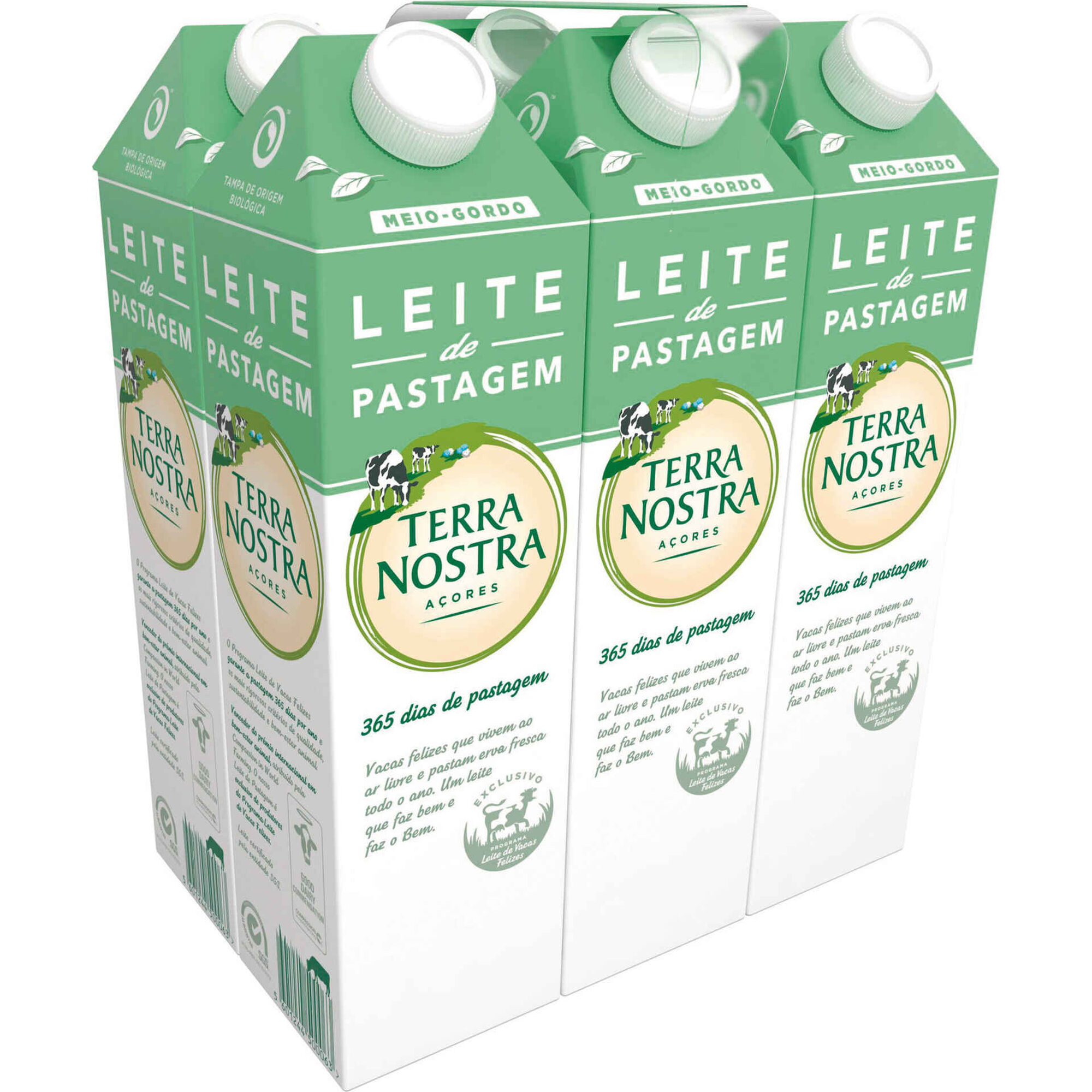 Leite de Pastagem Meio Gordo Terra Nostra