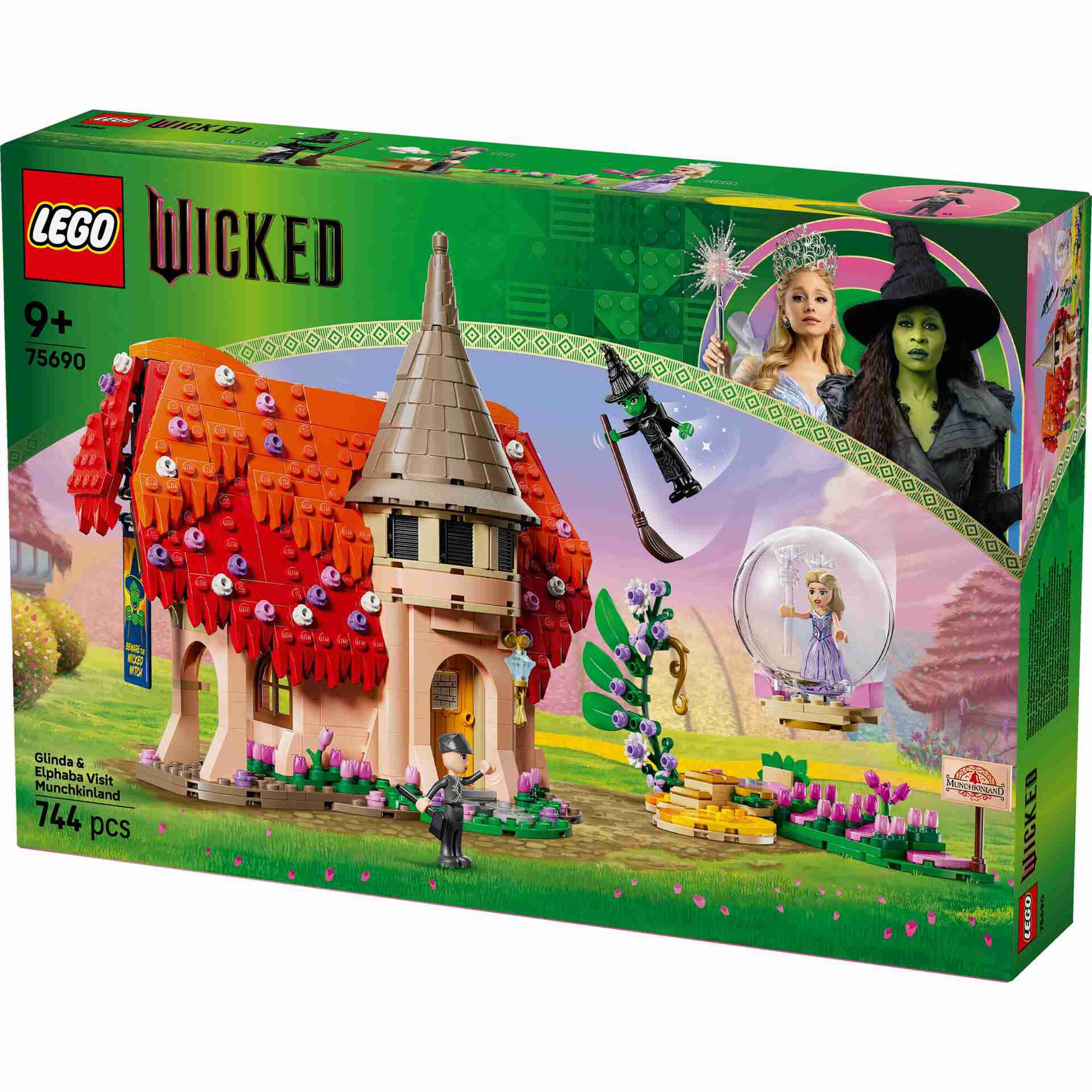 Visita da Glinda e Elphaba a Munchkinland - 75690