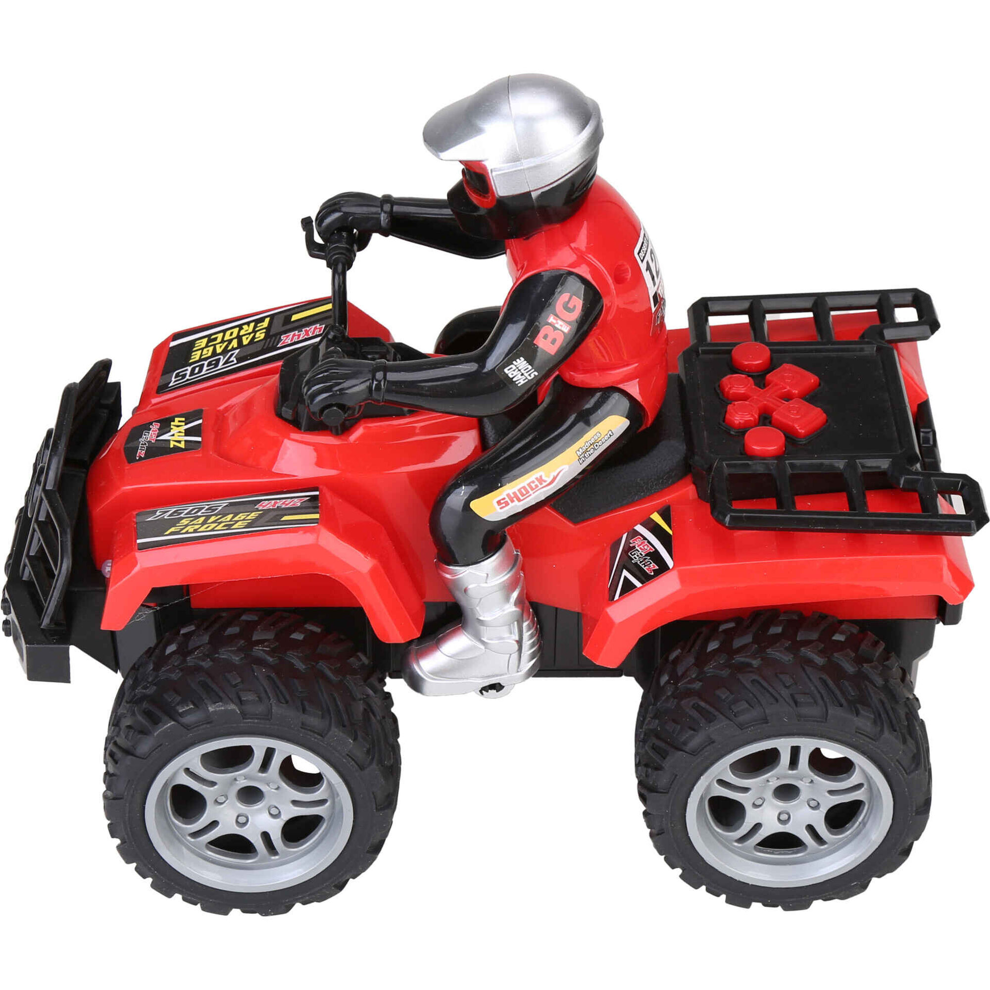 Quad 4x4 Warrior 1:8 2,4GHz  (vários modelos)