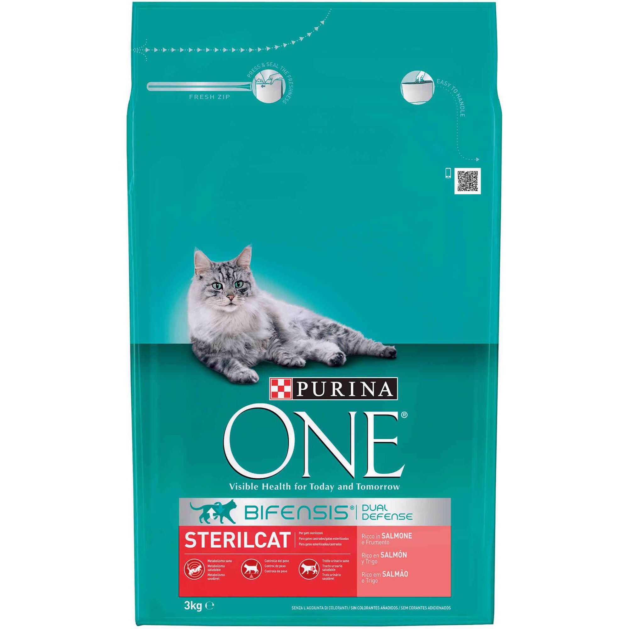 Ração para Gato Adulto Esterilizado Salmão Ração para Gato Adulto Esterilizado Salmão