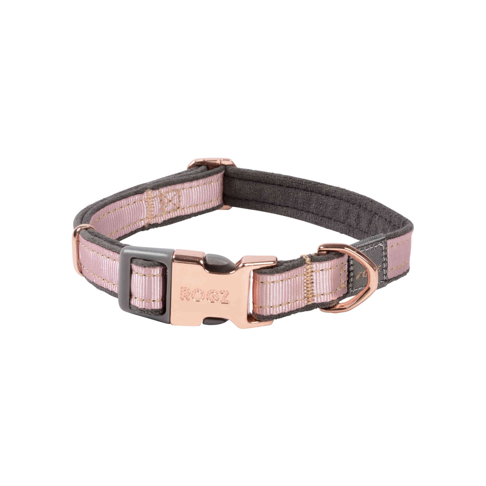 Coleira para C&atilde;o Urban Rosa M Rogz
