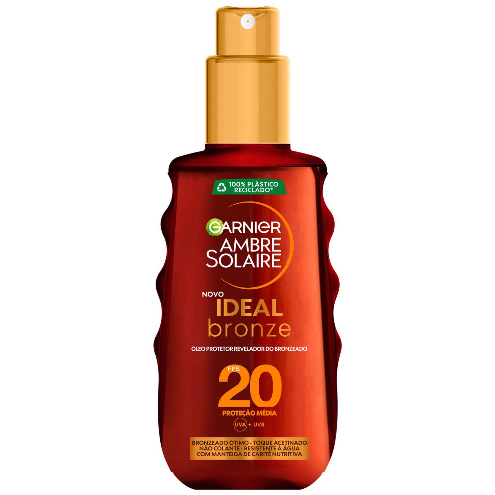 Bronzeador Spray Ambre Solaire Ideal Bronze FPS 20   