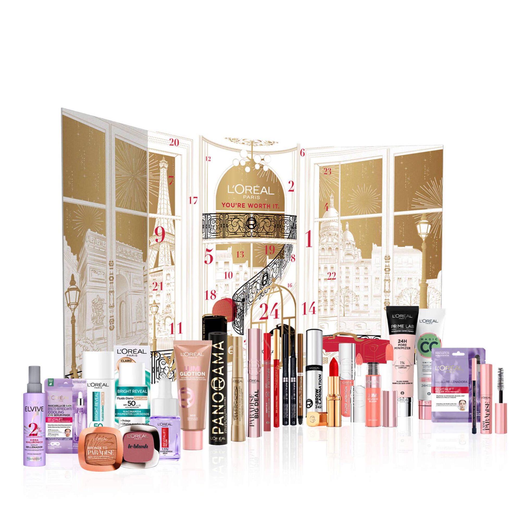 Calendário do Advento You're Worth It