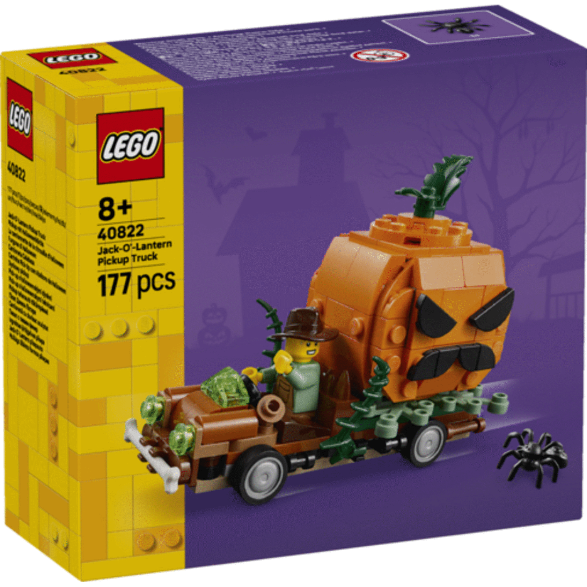 LEGO - Carrinha Pick-Up com Ab&oacute;bora de Halloween - 40822