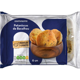 Pataniscas de Bacalhau Continente