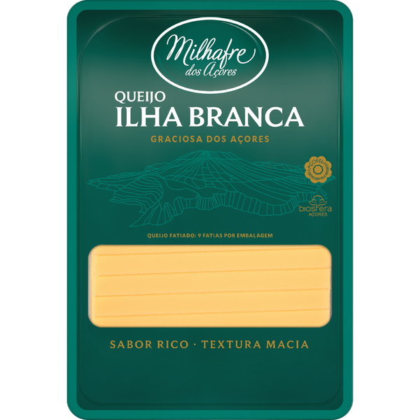 Queijo Ilha Branca Fatiado Milhafre