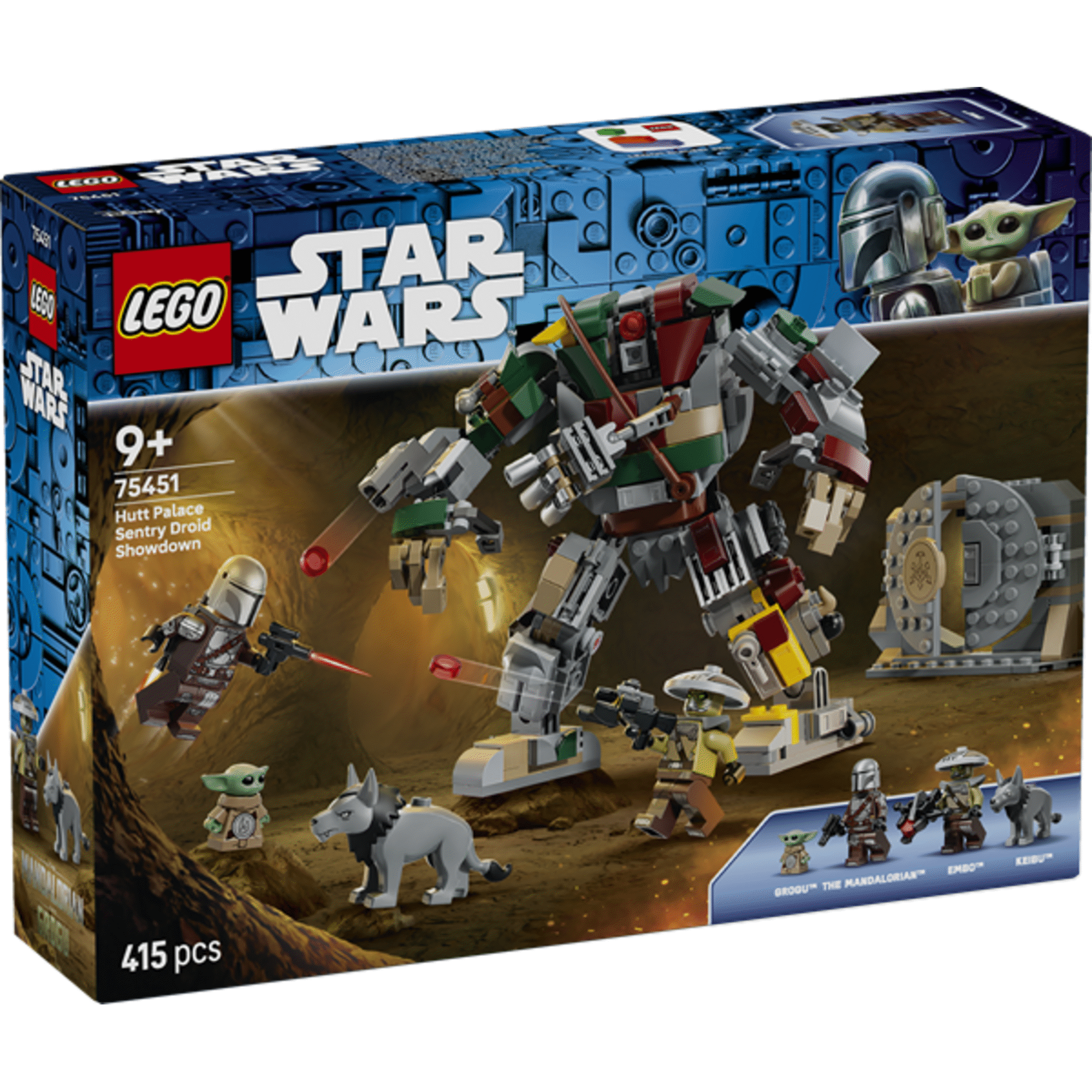 LEGO Star Wars - Duelo do Droide Sentinela no Pal&aacute;cio de Hutt - 75451