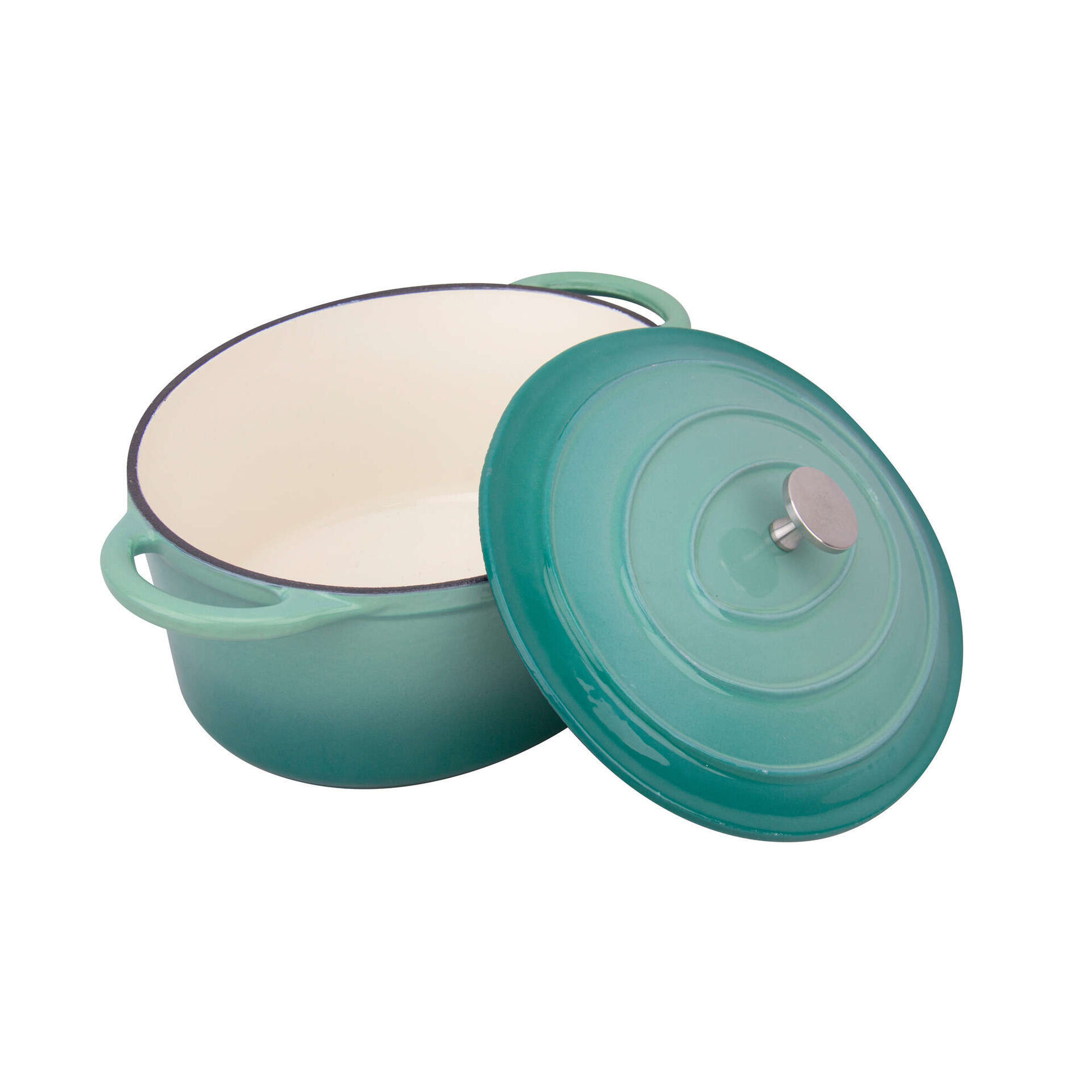 Assadeira Ferro Fundido Verde 27x21cm Kasa