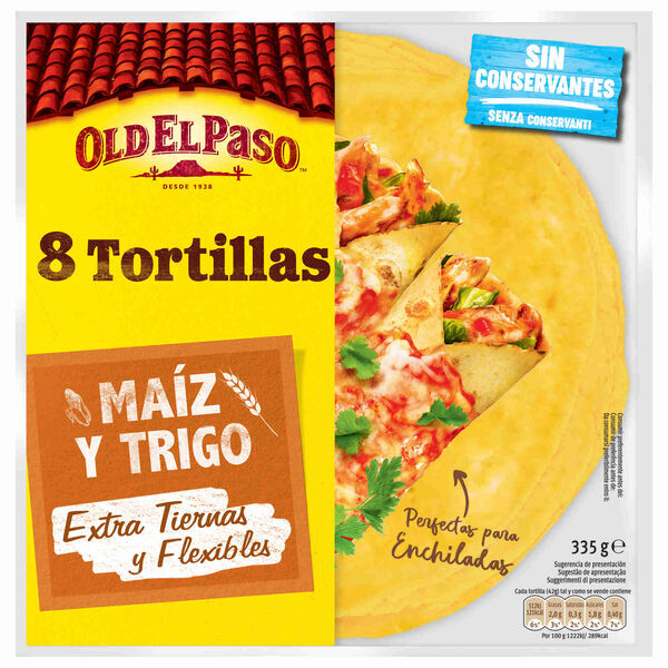 Tortilhas Milho e Trigo Old El Paso