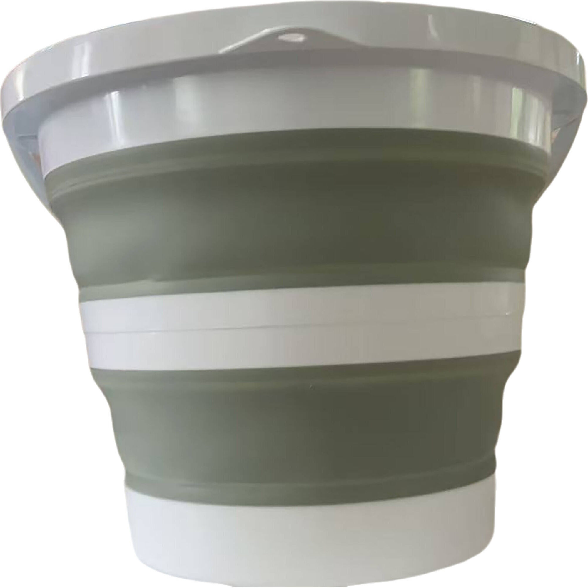 Balde Dobr&aacute;vel 15L Jardinagem Verde Delgarden