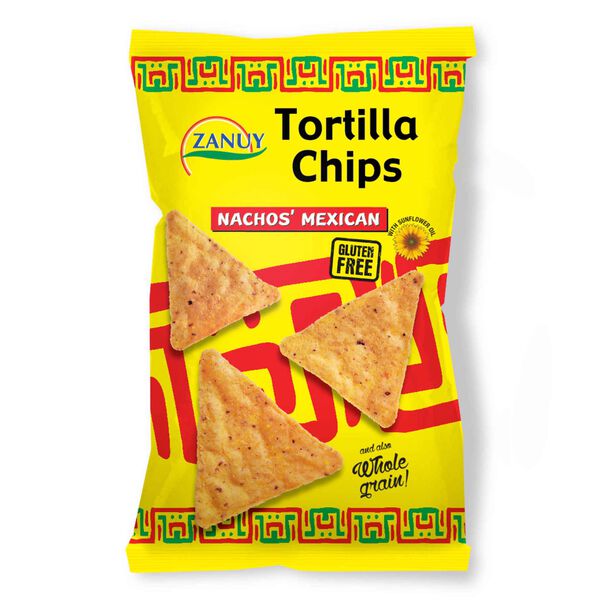Snacks de Tortilha Milho Sabor Mexicano Zanuy
