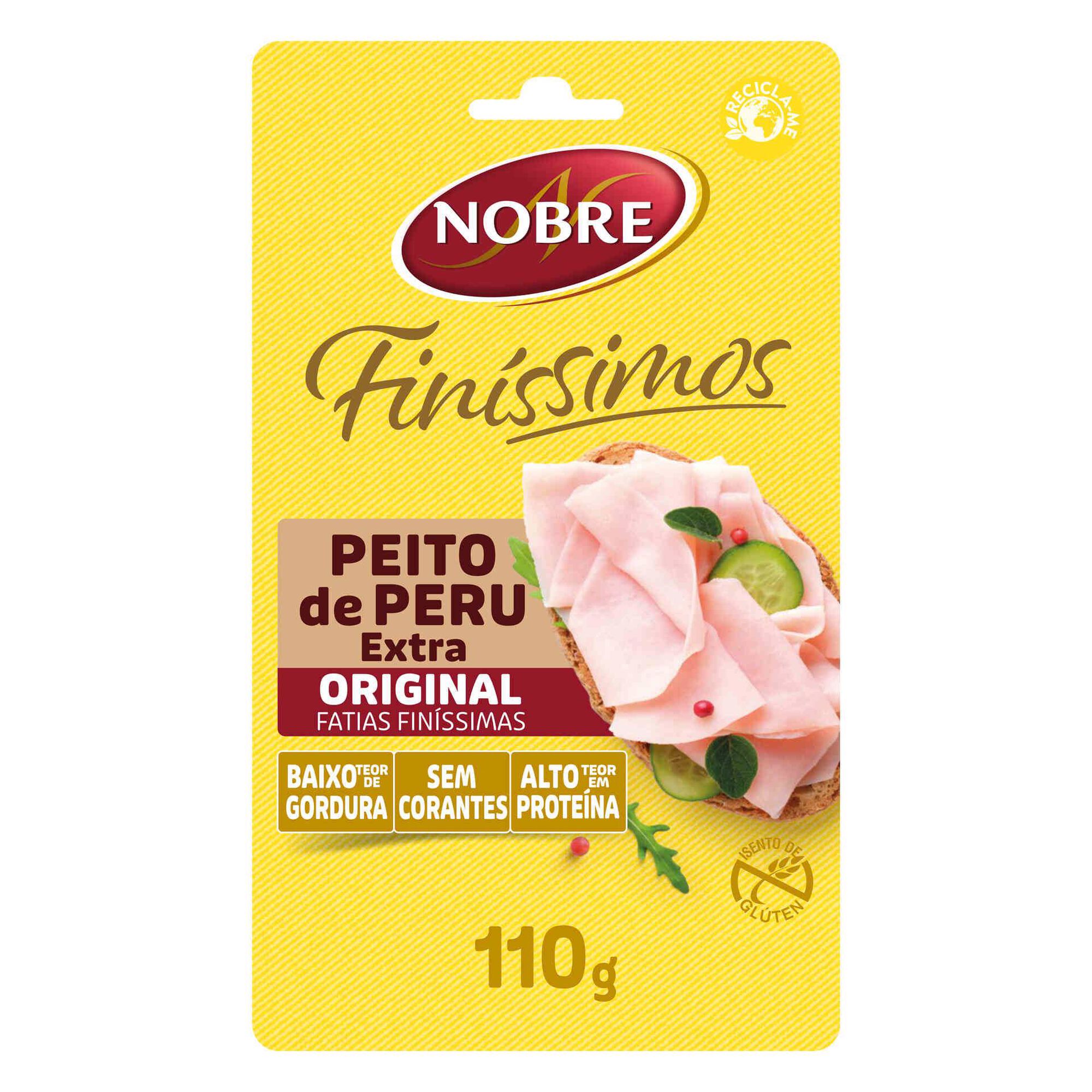 Fiambre de Peito de Peru Extra Fatias Finas