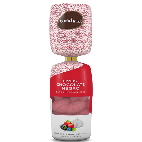 Mini Ovos Chocolate Negro e Frutos Silvestres Candycat