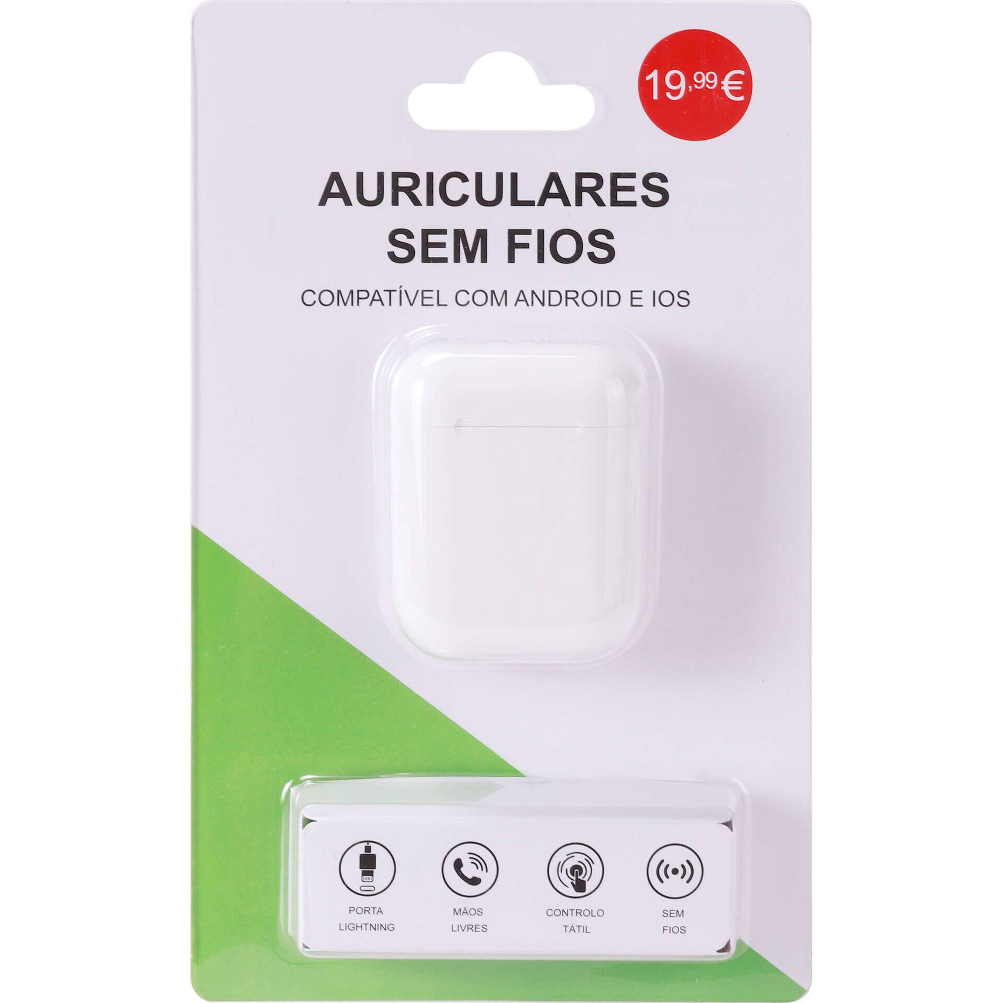 Auriculares sem Fios Brave (v&aacute;rias cores) Bazar&atilde;o