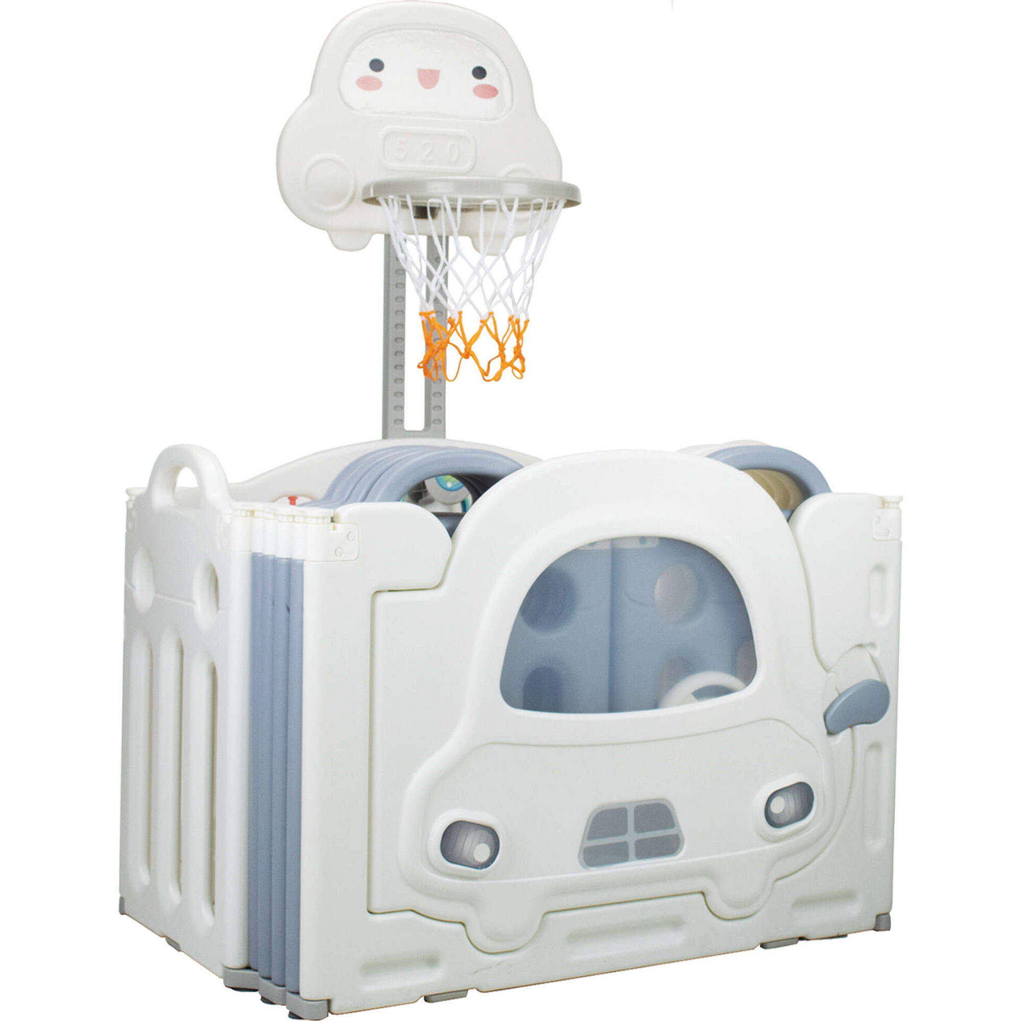 Parque Quadrado Bege Montessori