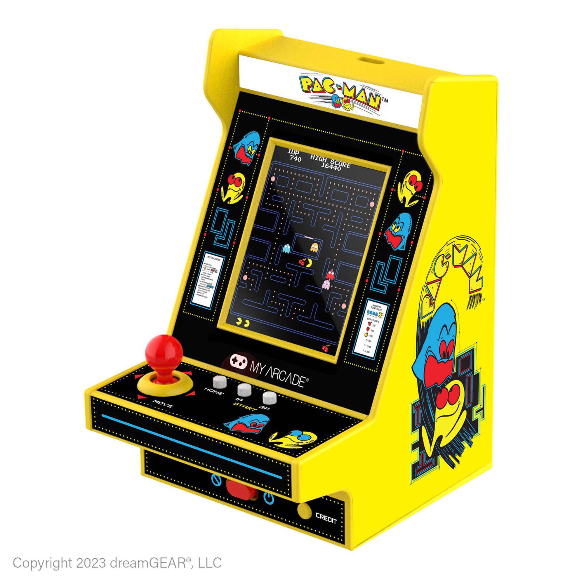 My Arcade - Mini M&aacute;quina Arcade Port&aacute;til Pac-Man Nano Player Pro