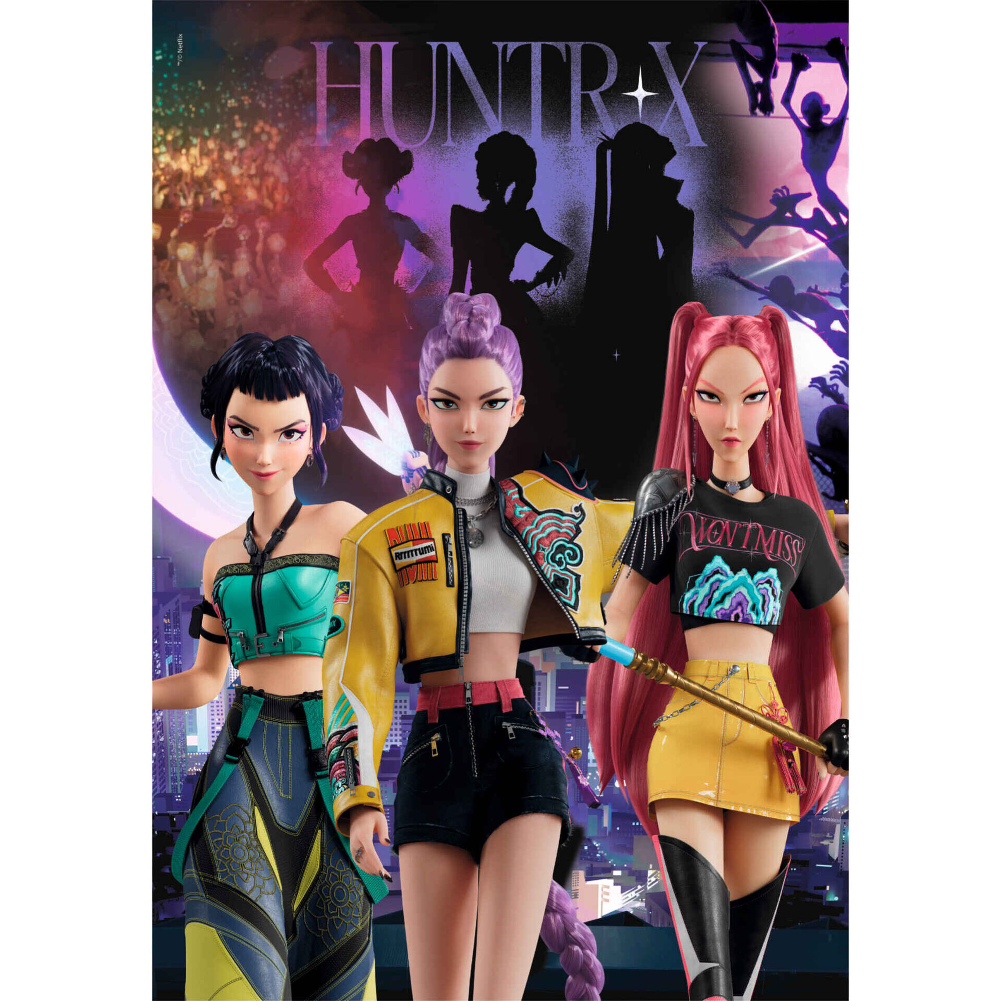 Clementoni - Puzzle K-Pop Demon Hunters 500 Pe&ccedil;as