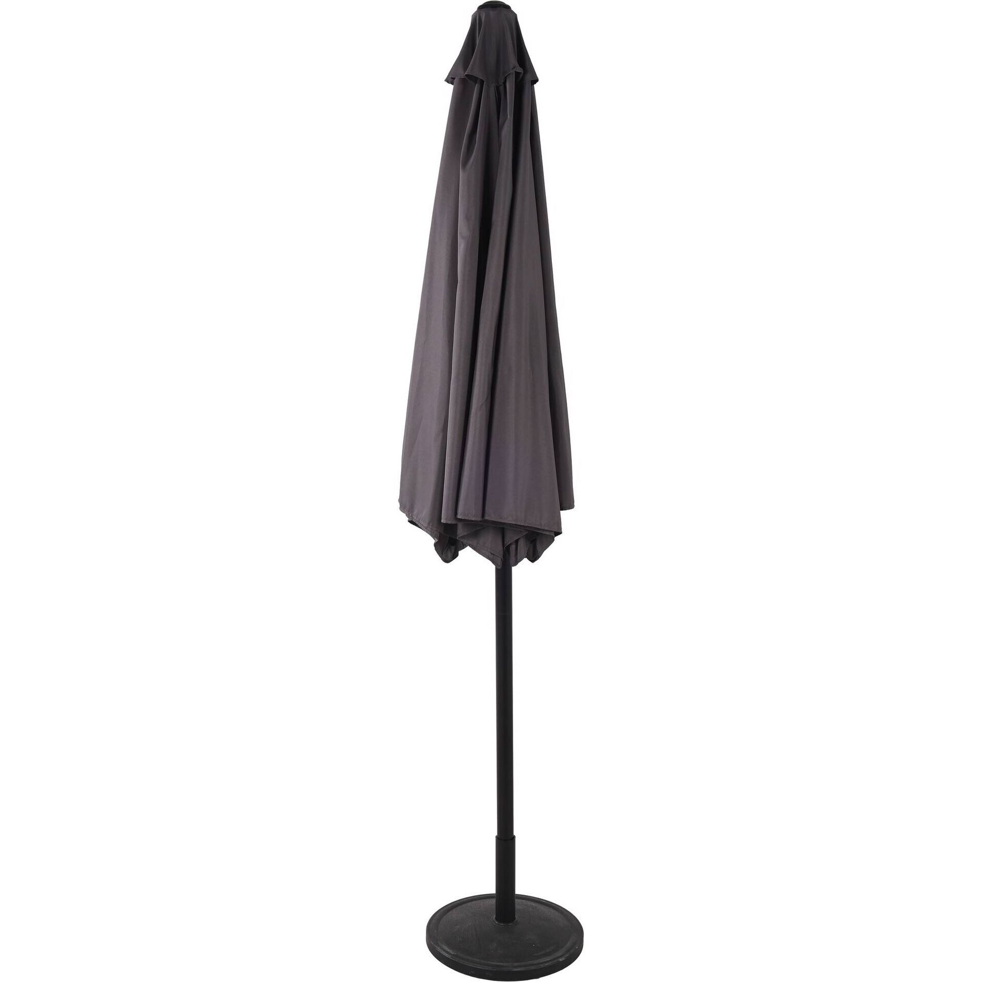Guarda-sol de Jardim 300x245cm Preto Kasa