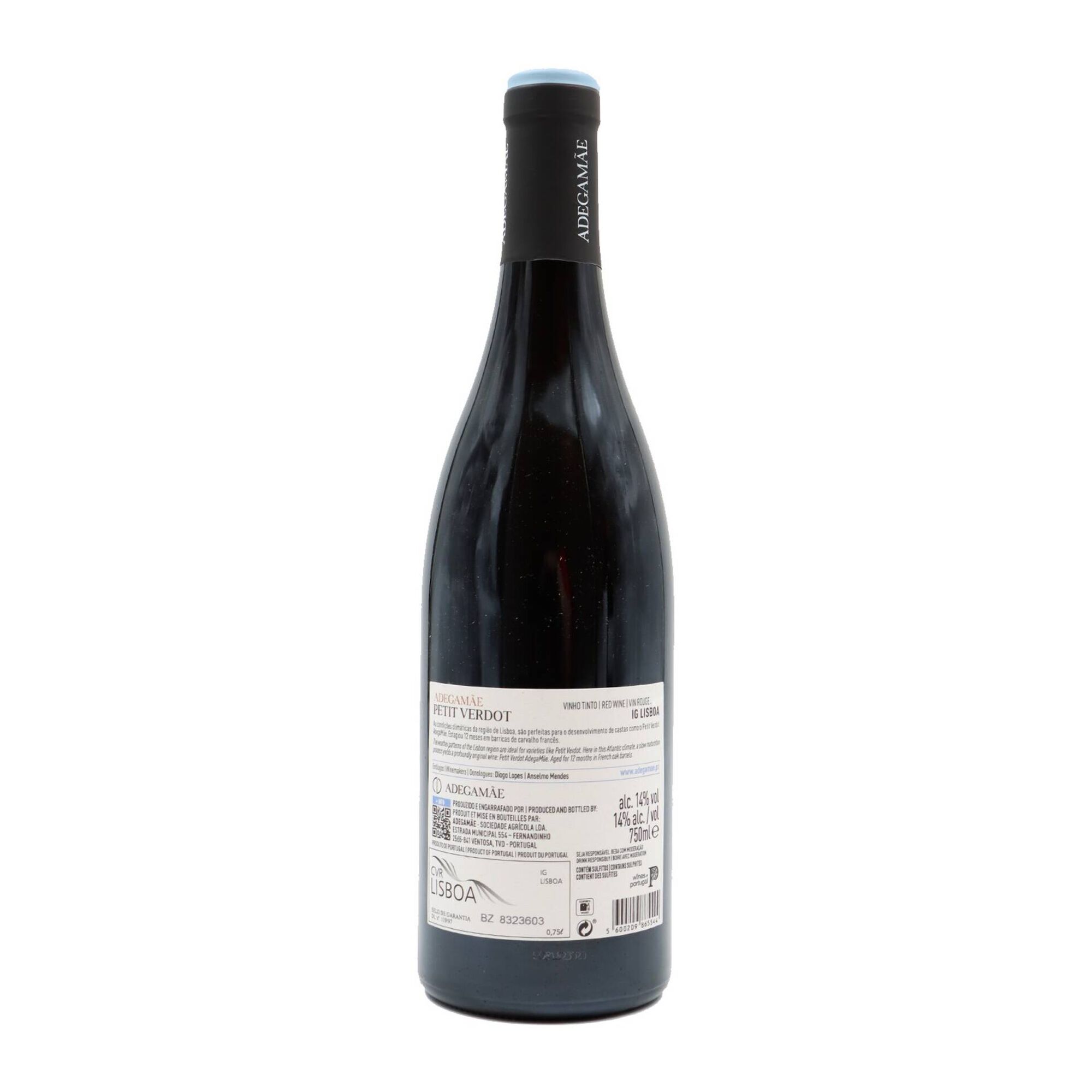 Adega M&atilde;e Petit Verdot Lisboa Vinho Tinto