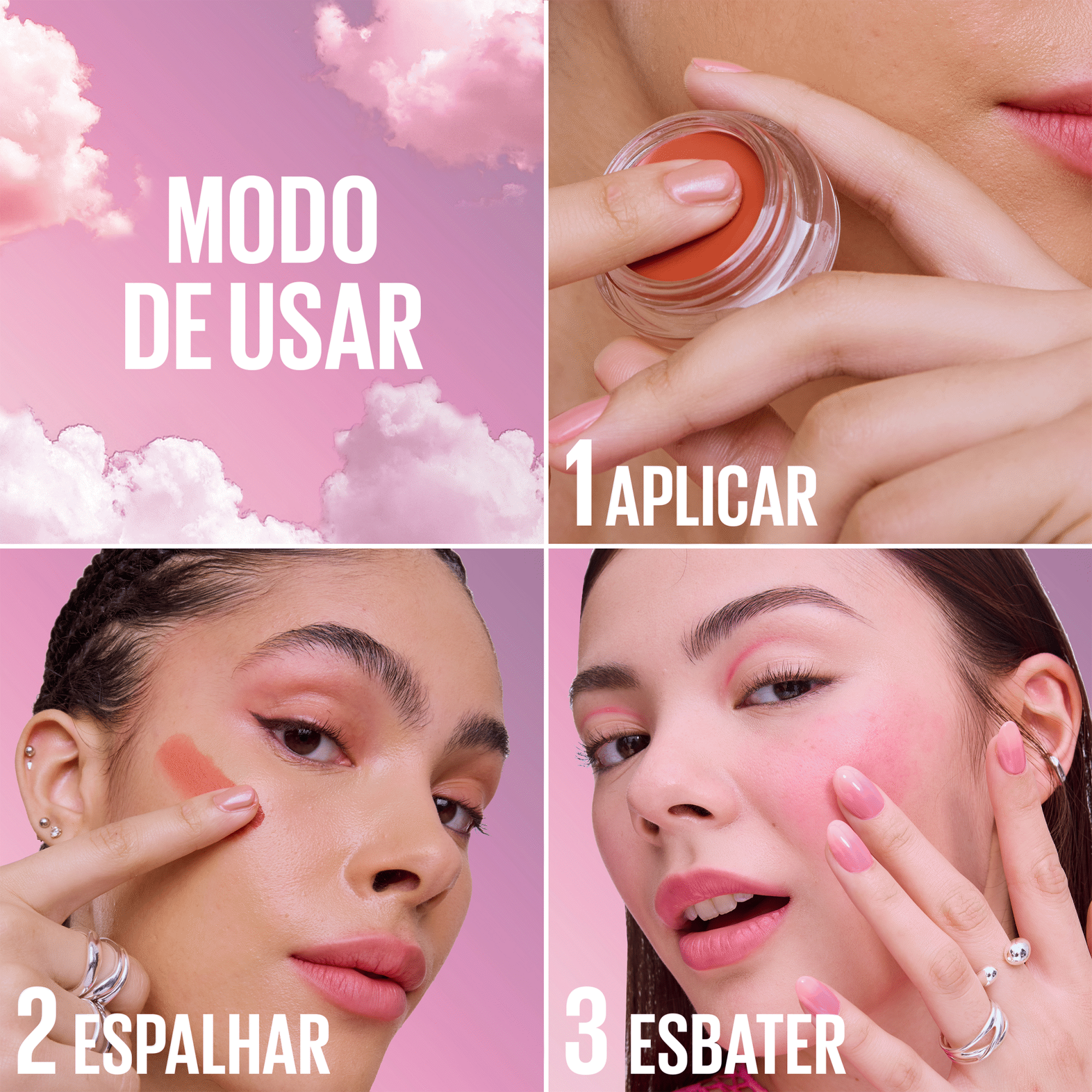Blush Cheek & Lip Cloudtopia 08 Maybelline New York