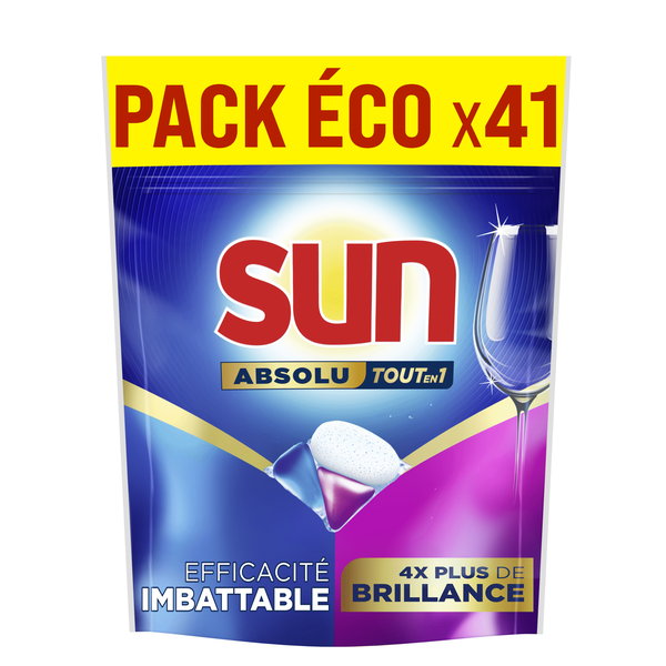 Detergente Máquina Loiça Pastilhas Brilho Sun