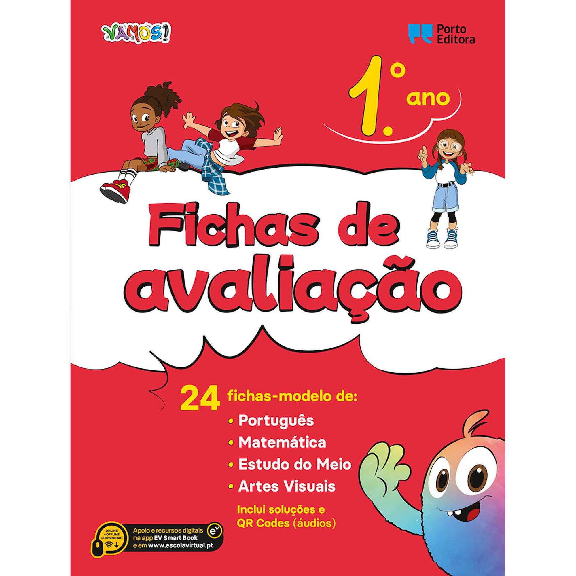 Vamos! - Fichas de avaliação - 1º Ano