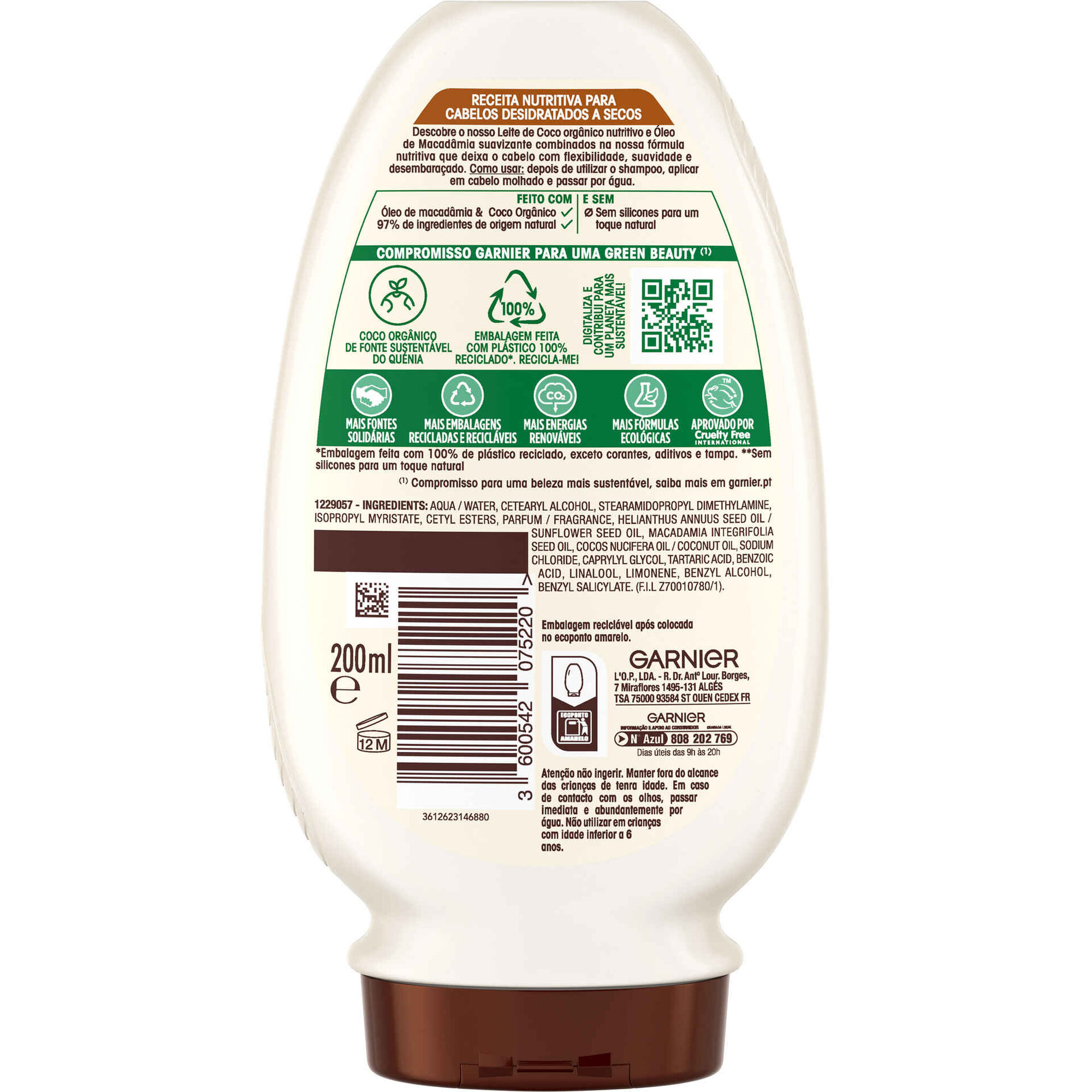 Condicionador Ultra Suave Leite de Coco e Macadâmia