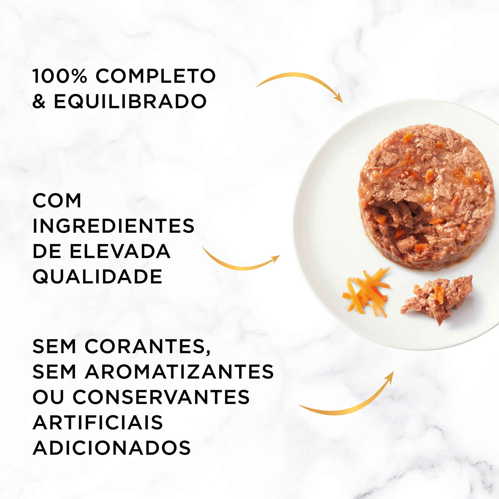 Comida Húmida para Gato Adulto Tartelette Frango Cenouras Comida Húmida para Gato Adulto Tartelette Frango Cenouras