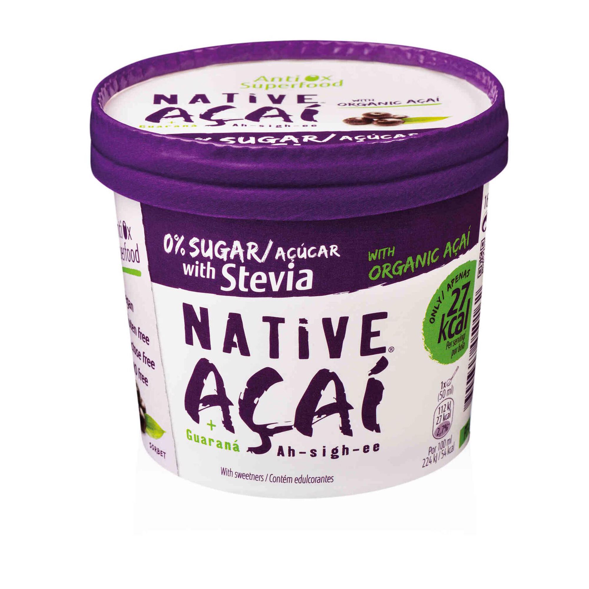 Açaí Orgânico com Stevia