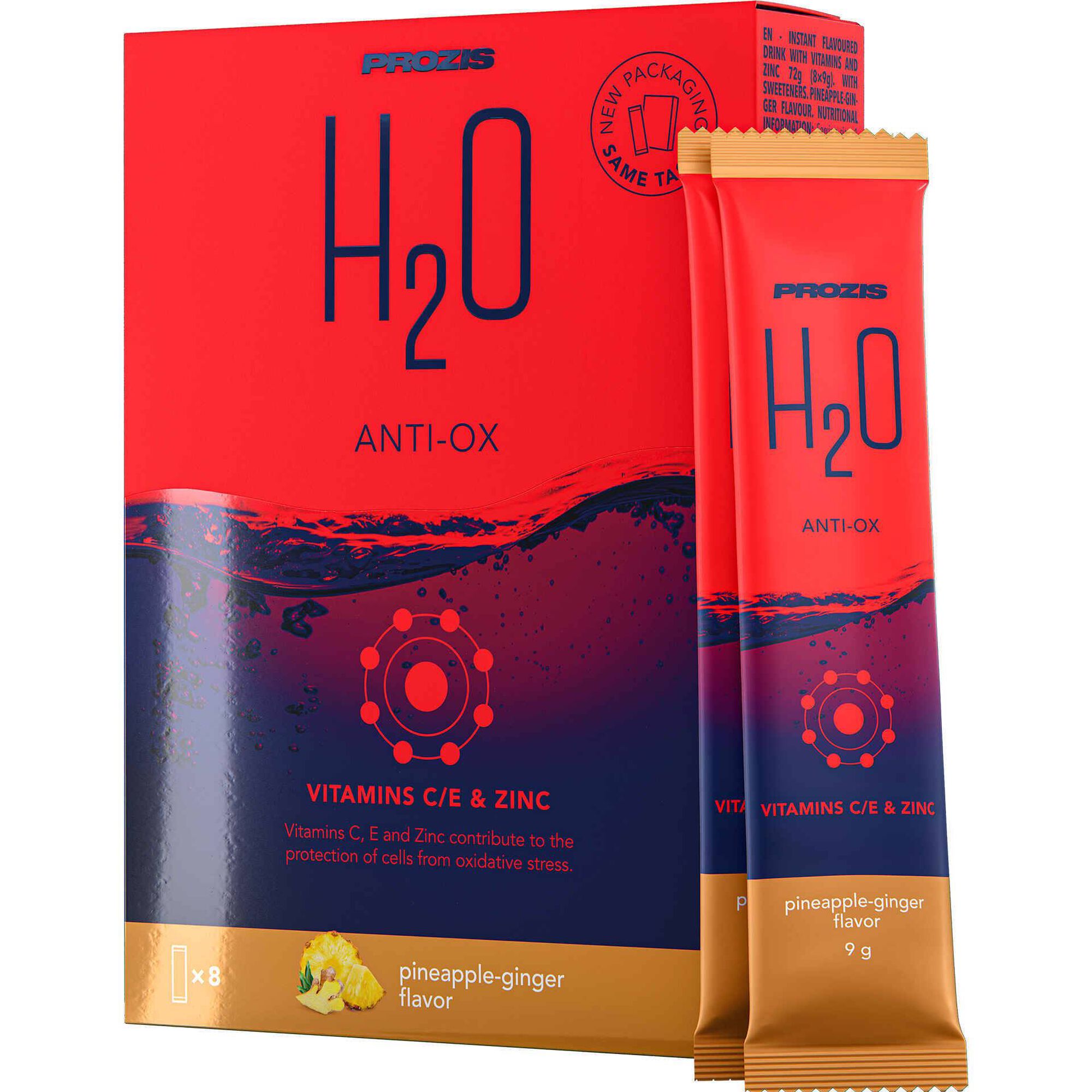 Infusão Ananás e Gengibre H2O Anti-Ox
