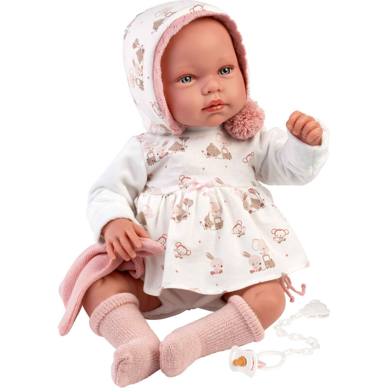 Bebé Recém-Nascida Chorona 42cm