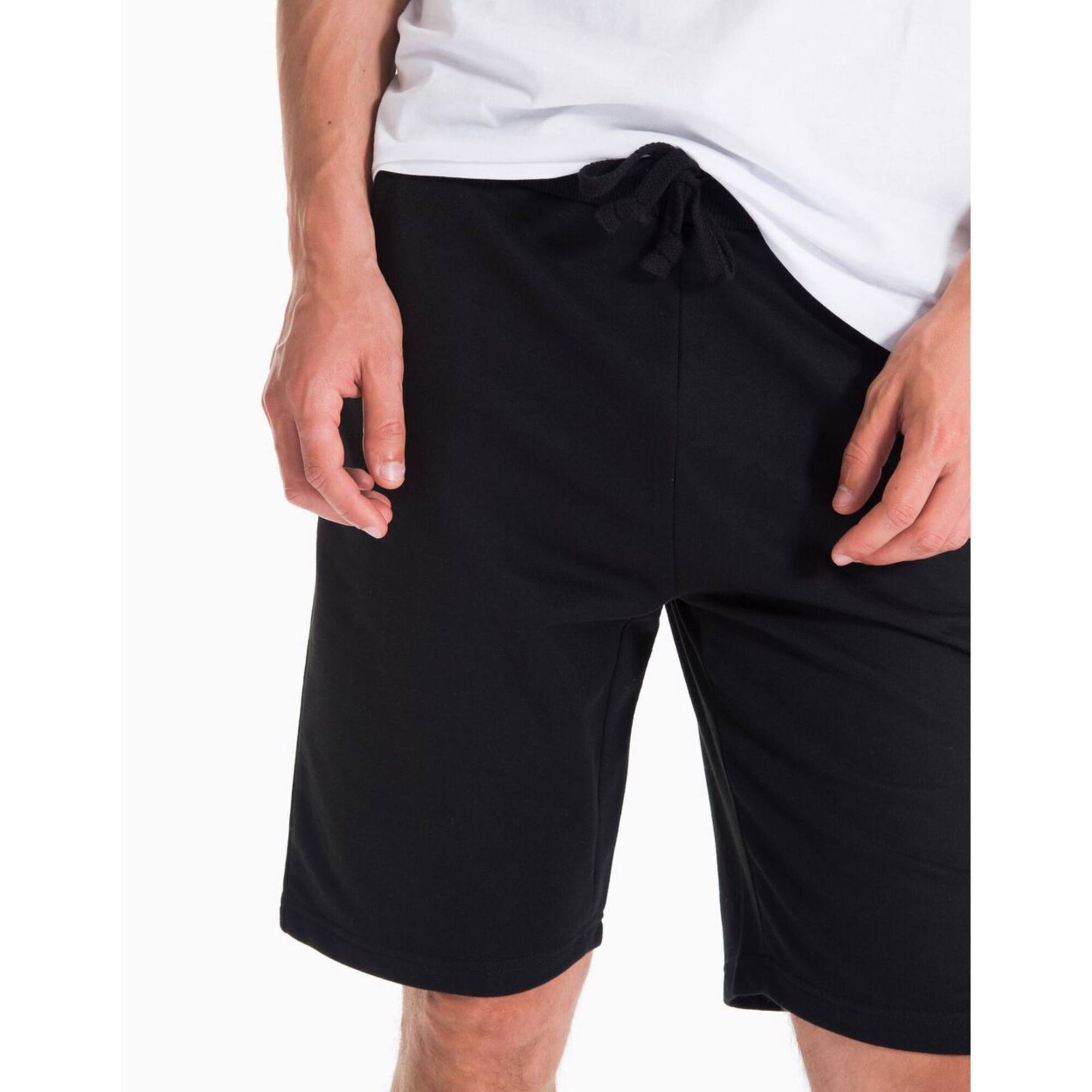 Calções Jogging L Pretos Homem