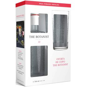 Gin The Botanist com copo