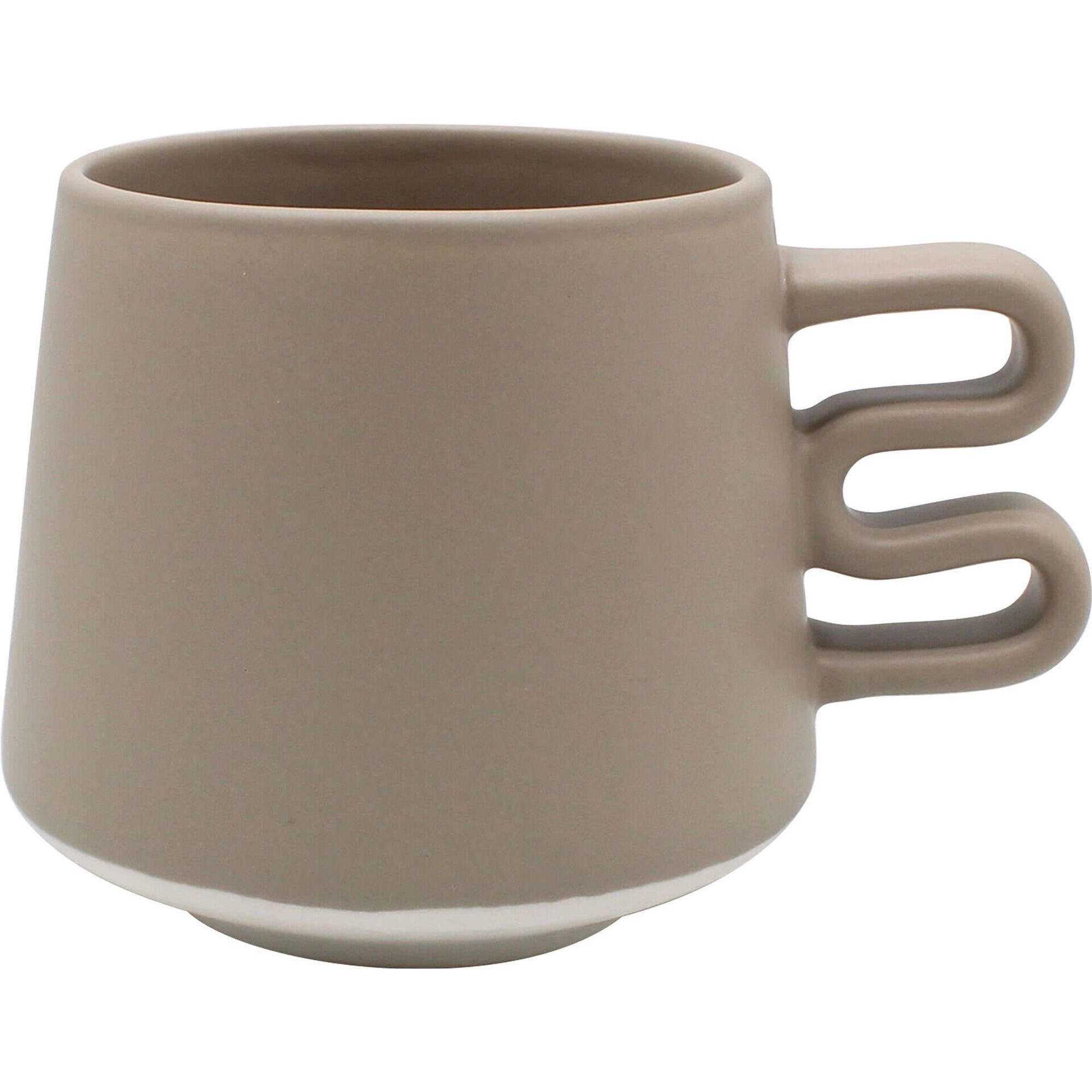 Caneca 350ml Castanha Asa Gomos