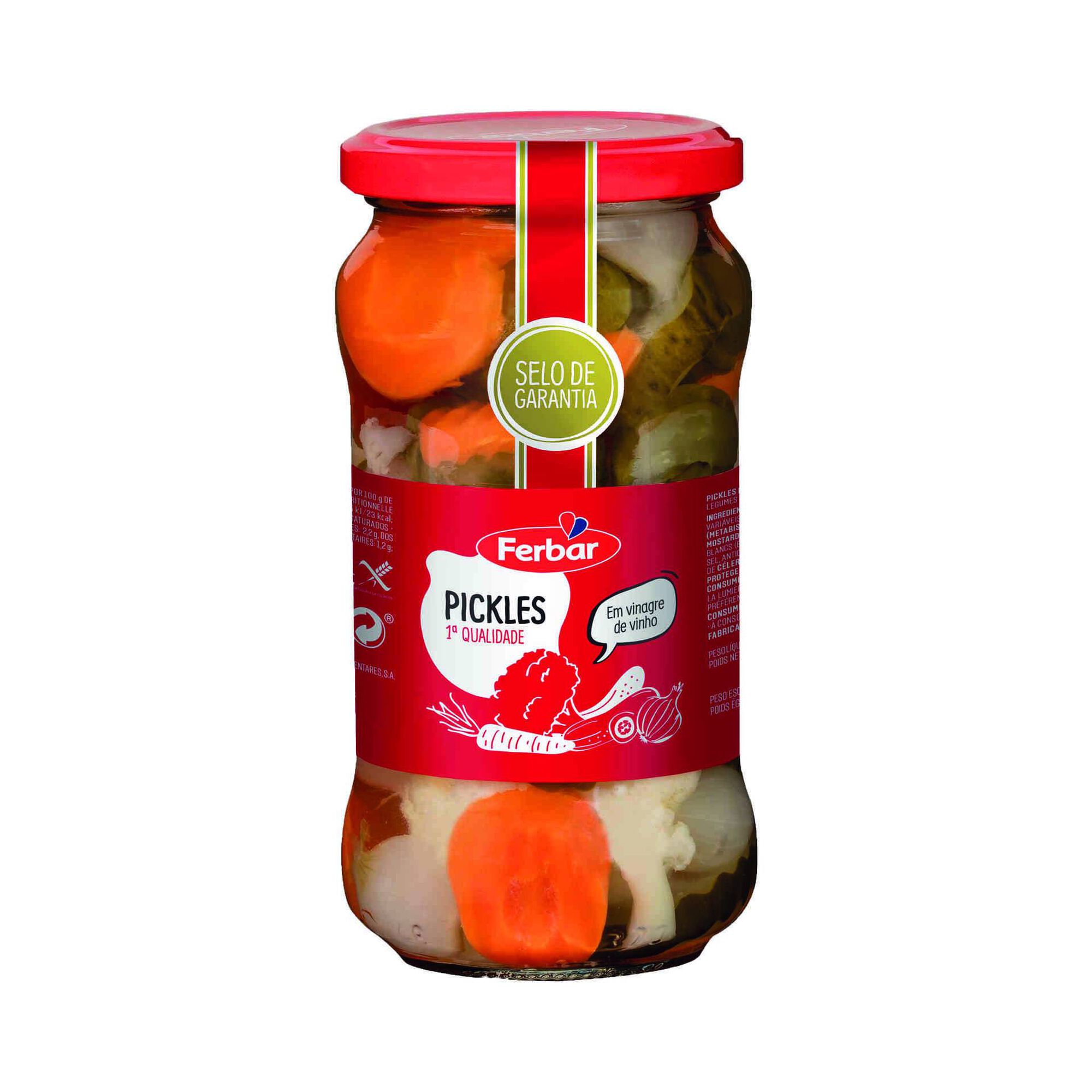 Pickles sem Glúten Pickles sem Glúten