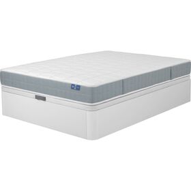 Pack Sommier Branco  + Colch&atilde;o Touch New 33 Lusocolch&atilde;o