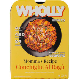 Rag&ugrave; com Vitela e Porco com Legumes Wholly