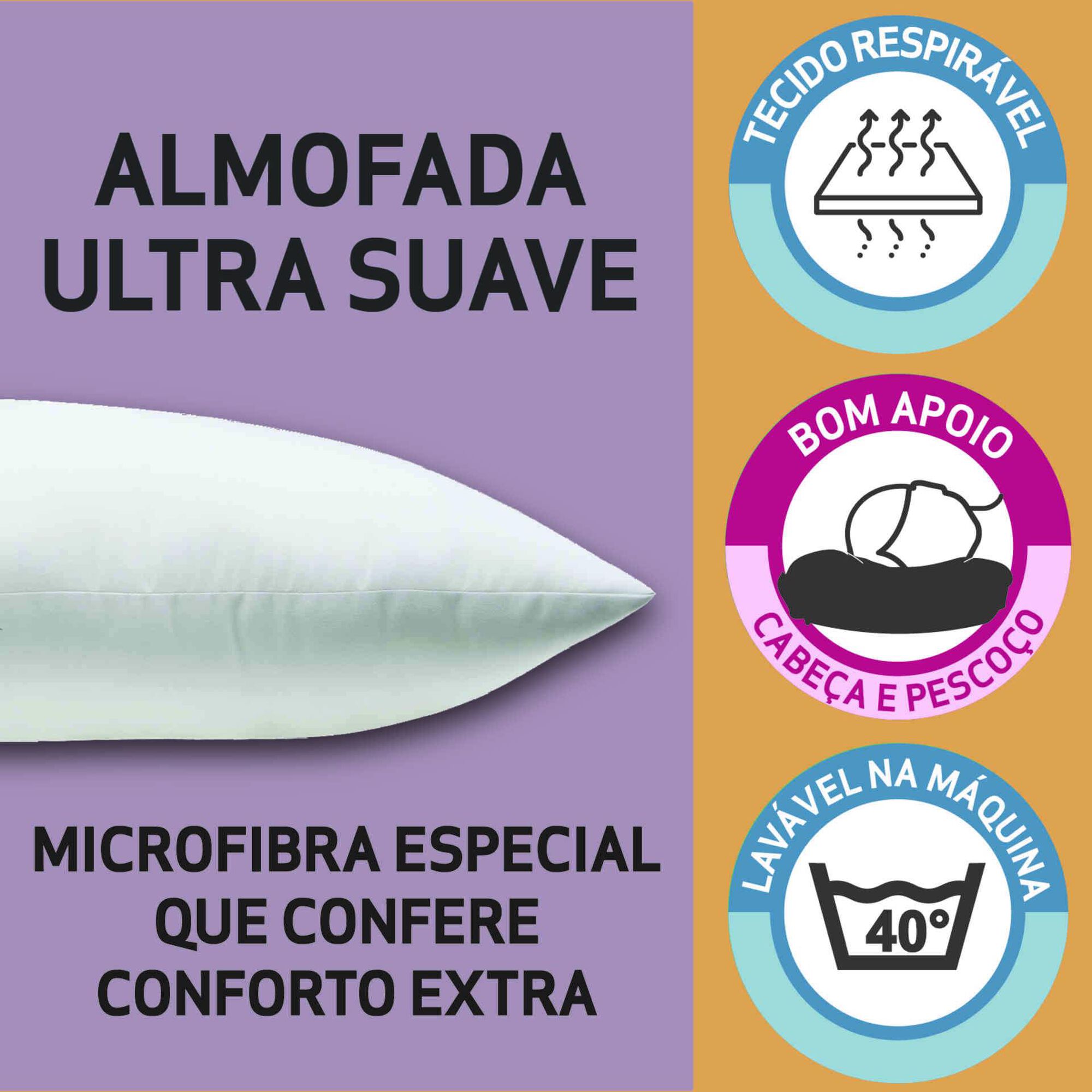 Almofada Microfibra 45x60cm