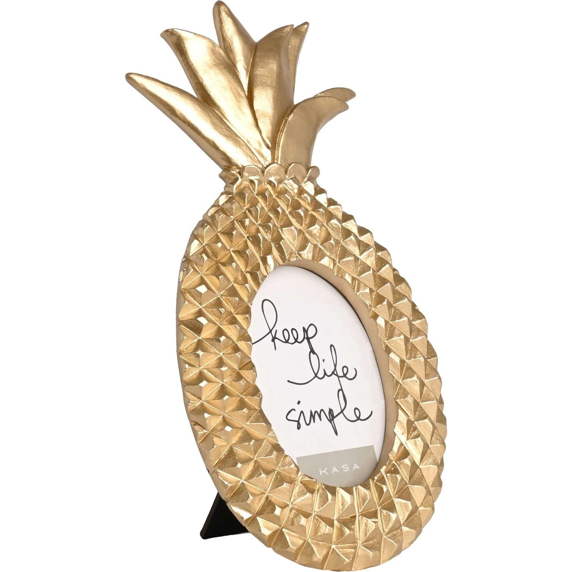 Moldura Ananás Dourado