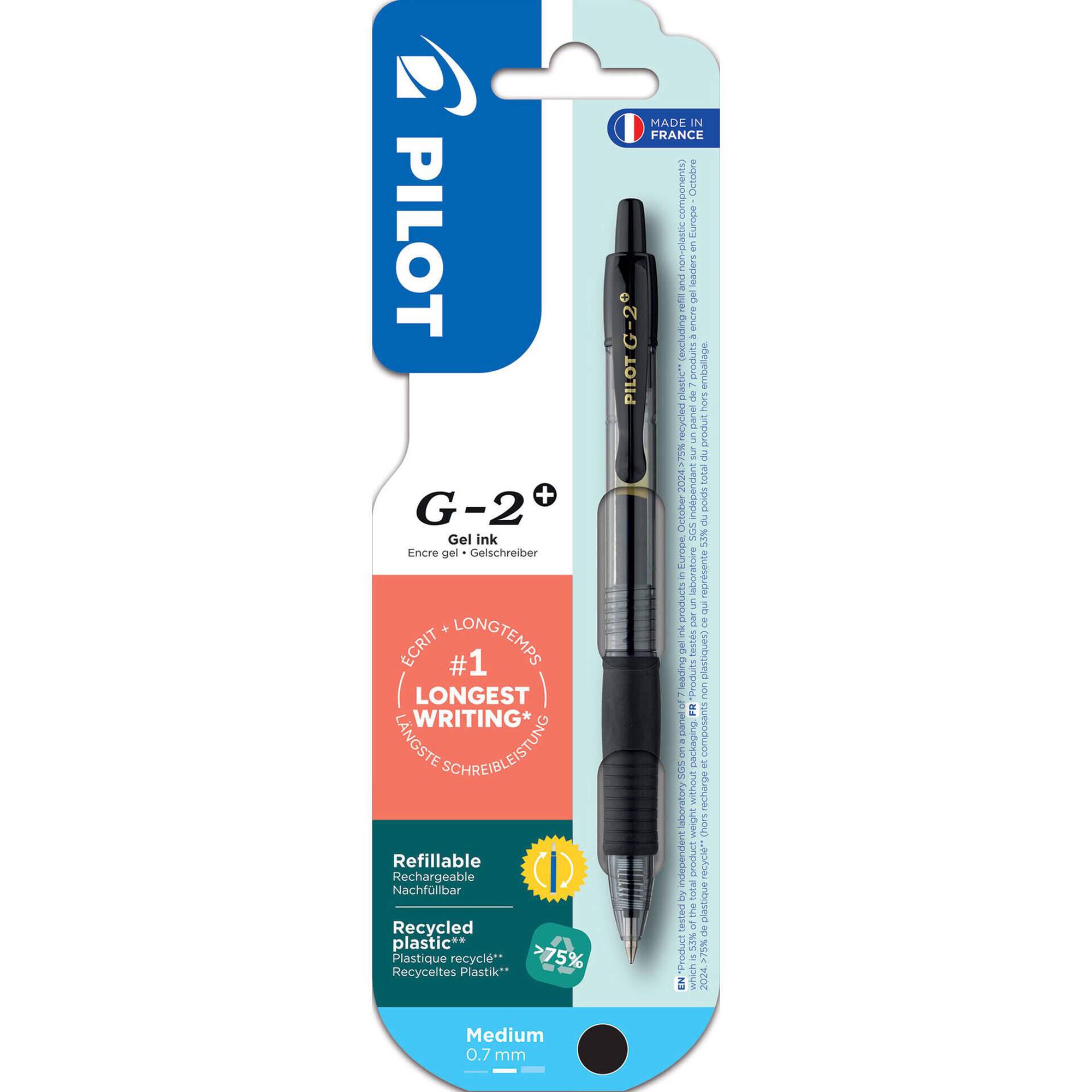 Caneta de Tinta Gel G-2 0,7mm Preta Pilot