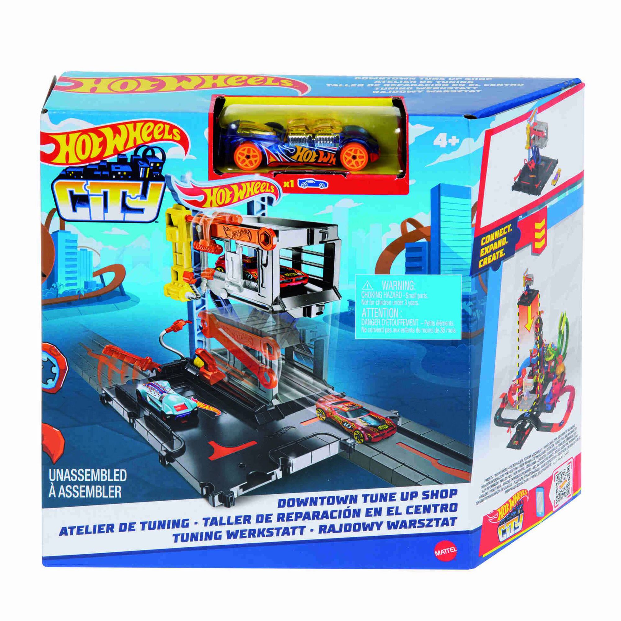 Garagem Downtown Hot Wheels (vários modelos)