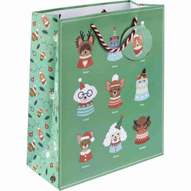 Saco para Presentes Merry Paw 28x34,5x14cm