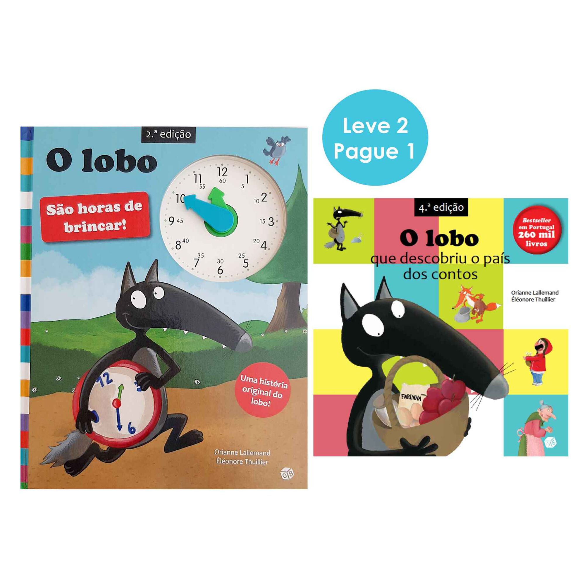 O Lobo S&atilde;o Horas de Brincar! | O Lobo que Descobriu o Pa&iacute;s dos Contos