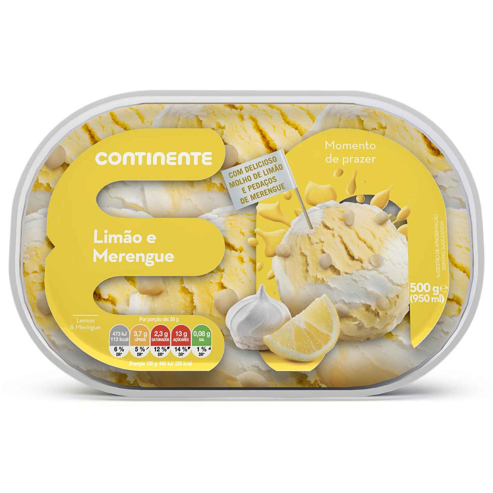Gelado de Limão e Merengue Gelado de Limão e Merengue